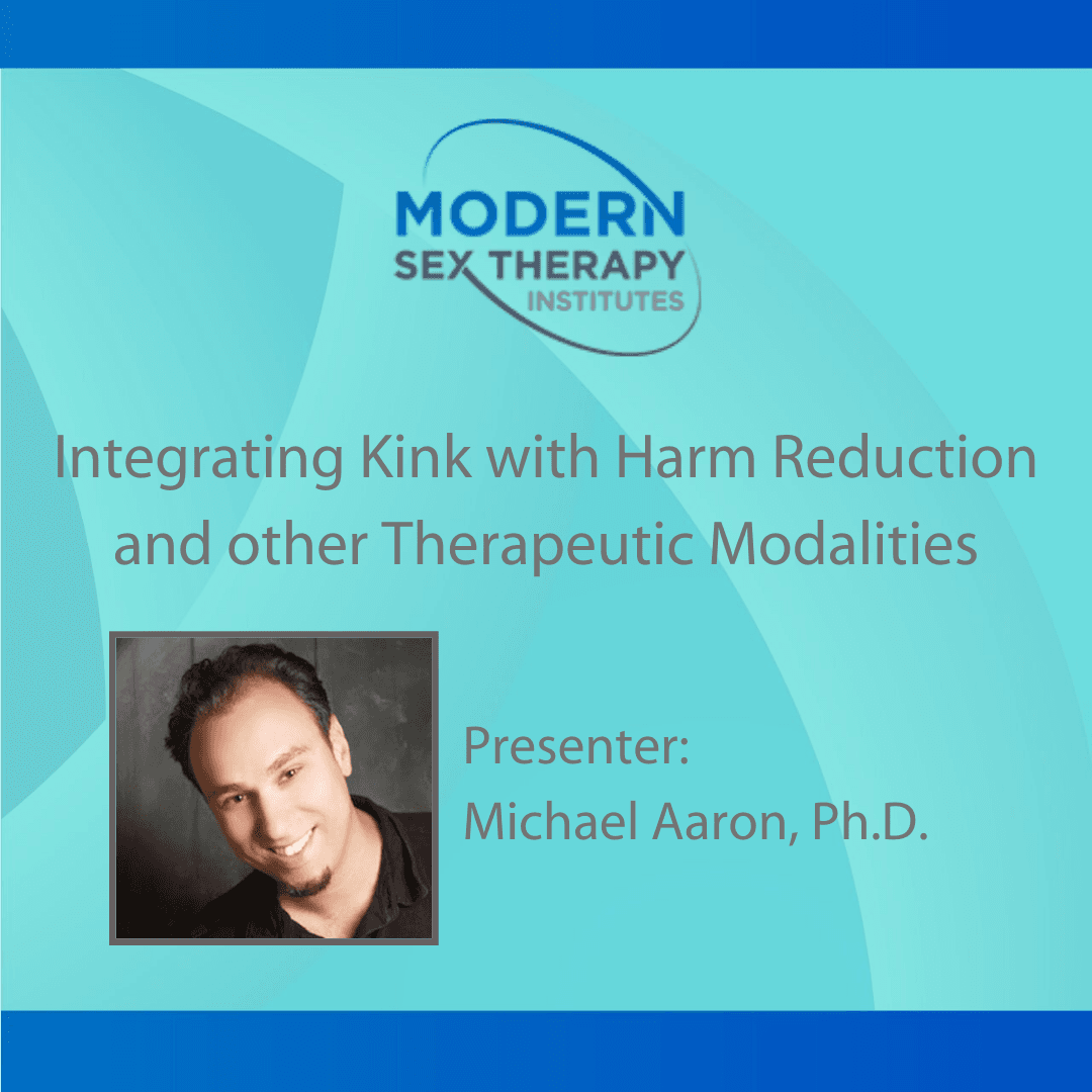 Integrating Kink with Harm Reduction and other Therapeutic Modalities