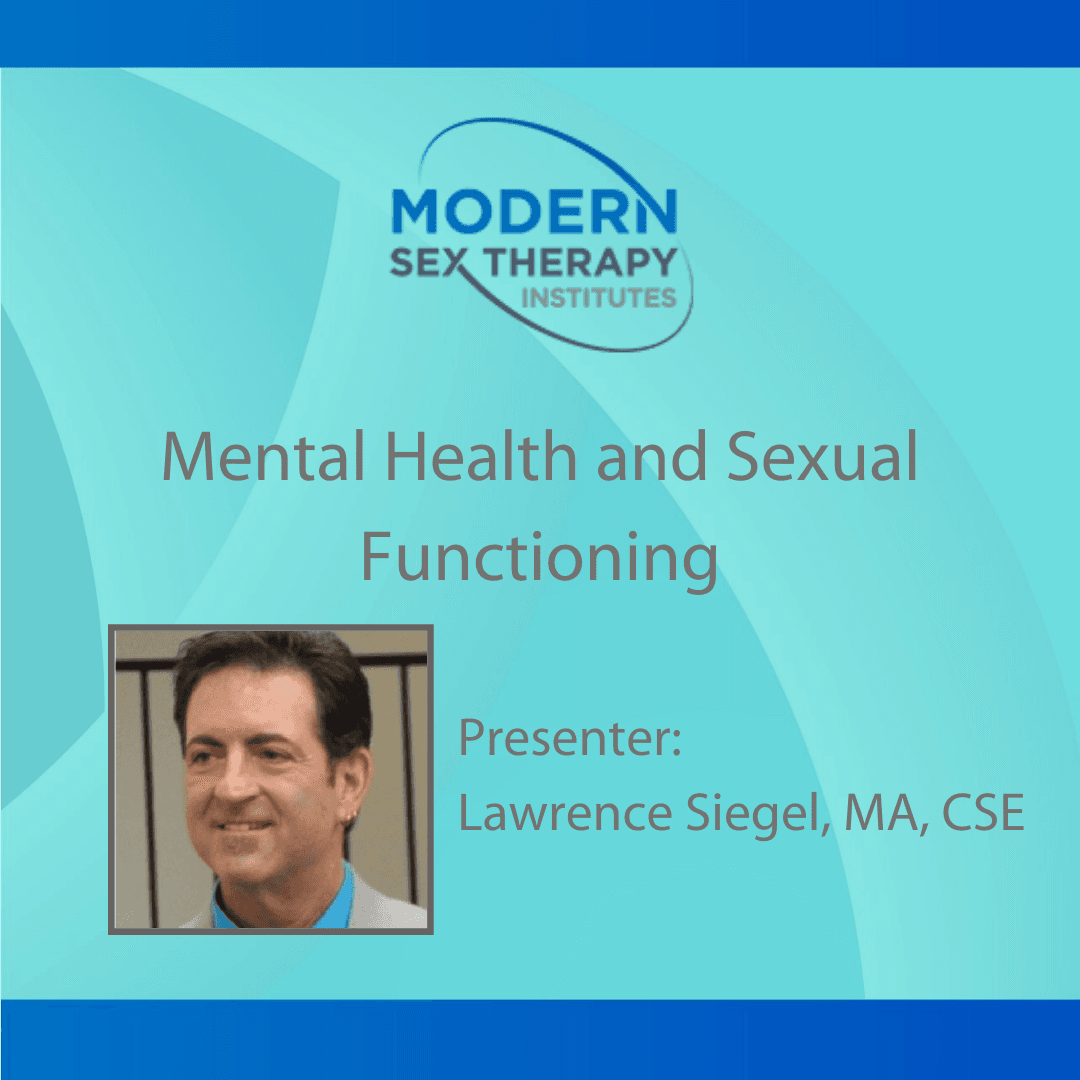 Mental Health and Sexual Functioning