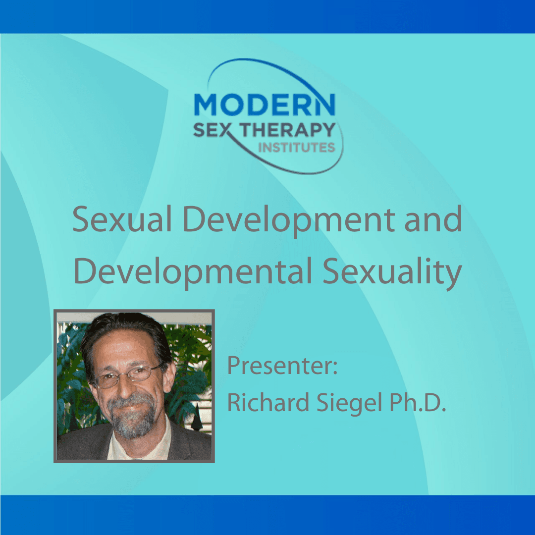 Sexual Development and Developmental Sexuality