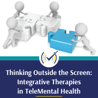 Thinking Outside the Screen: Integrative Therapies in Telemental Health, Online Self-Study