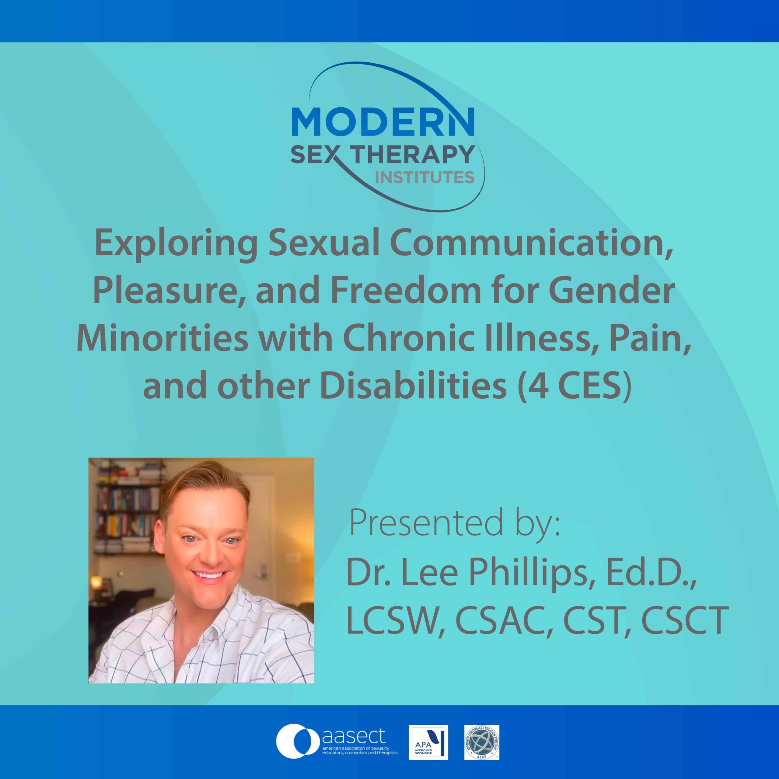 Exploring Sexual Communication, Pleasure, and Freedom for Gender Minorities with Chronic Illness, Pain, and other Disabilities